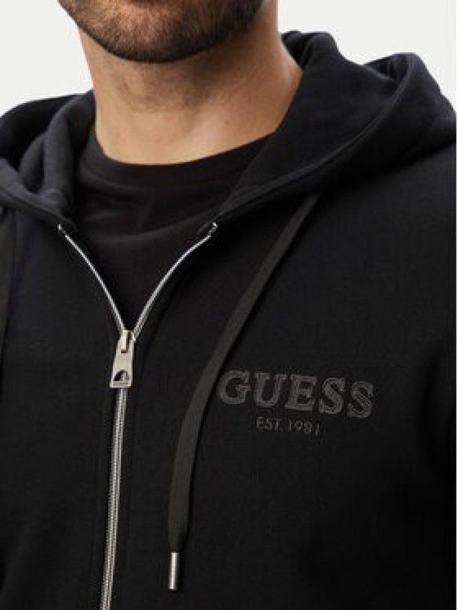 Guess Bluza M6YQ48 K4244 Czarny Slim Fit