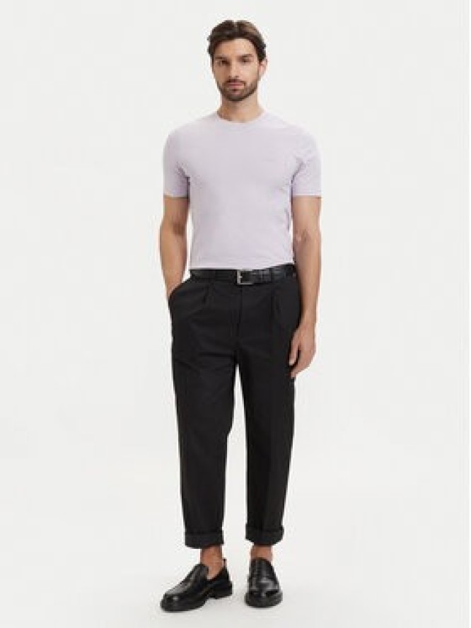 BOSS T-Shirt Thompson 01 50468347 Fioletowy jasny Regular Fit