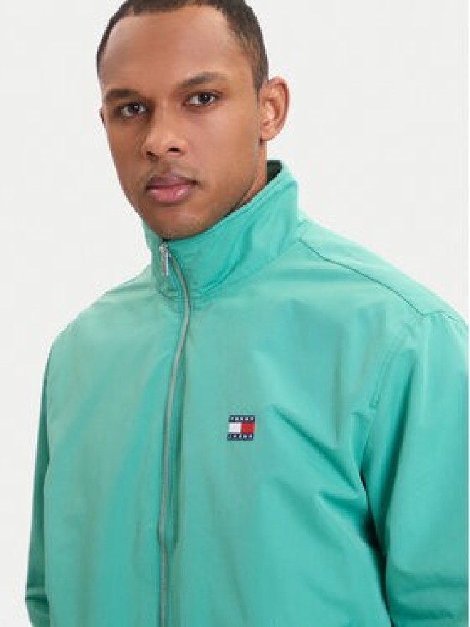 Tommy Jeans Kurtka przejściowa Essential DM0DM22720 Zielony Regular Fit