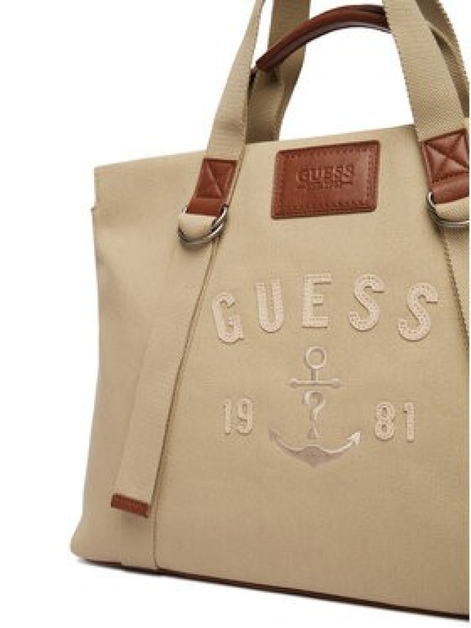 Guess Torba weekendowa HMOSCM P6246 Beżowy jasny