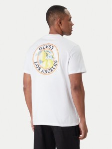 Guess T-Shirt M6GI19 K3051 Biały Reglan Fit