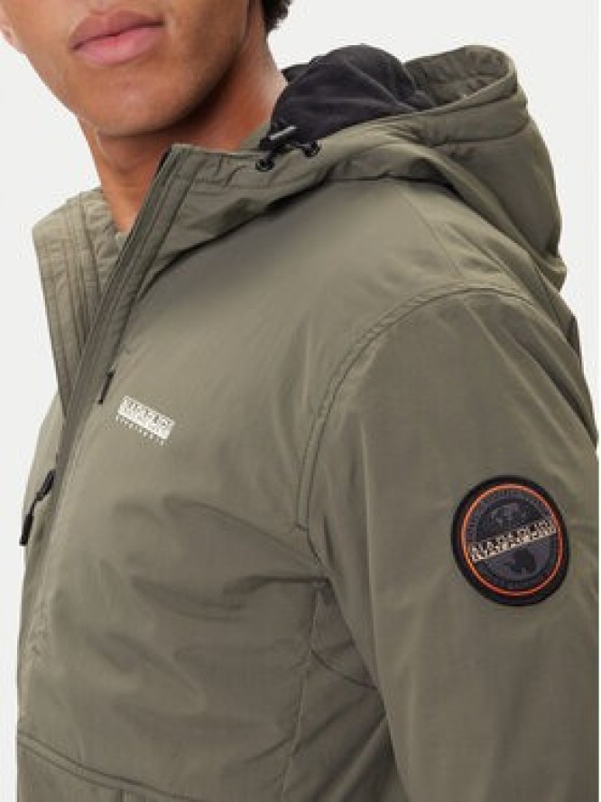 Napapijri Kurtka przejściowa A-Tundra Wint 1 NP0A8928 Khaki Regular Fit