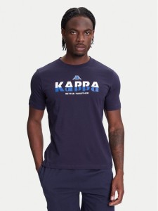 Kappa T-Shirt 351U8KW 193 Granatowy Regular Fit
