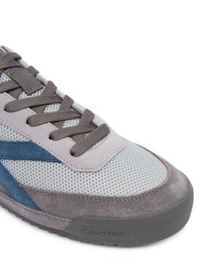 Calvin Klein Sneakersy Low Pro Runner Mix Mat HM0HM02208 Szary
