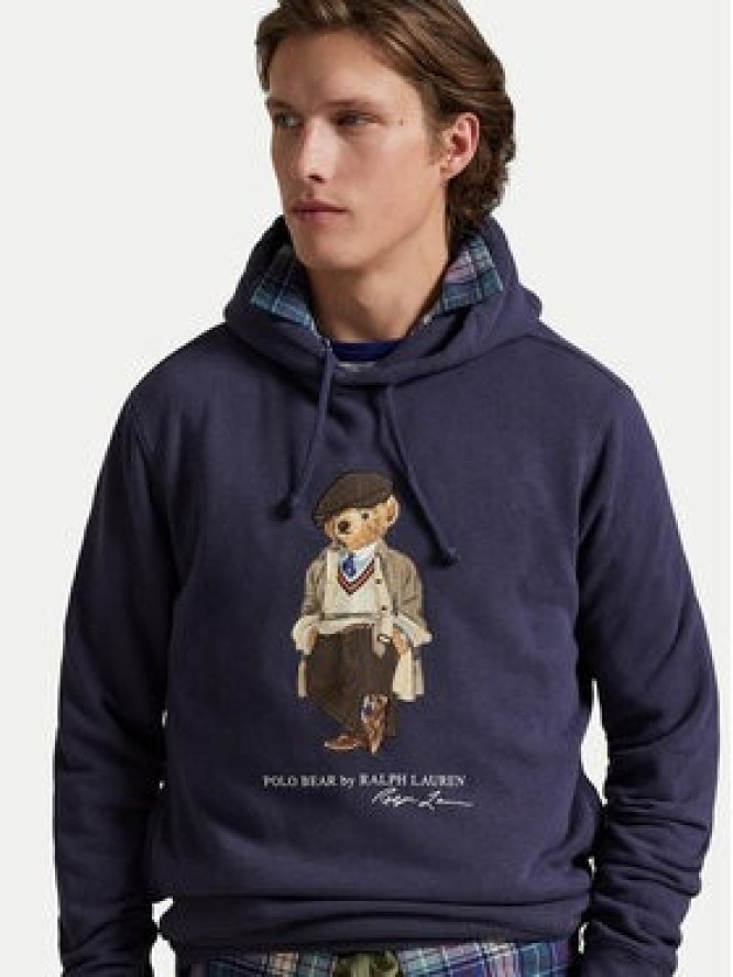 Polo Ralph Lauren Bluza 710980314001 Granatowy Regular Fit