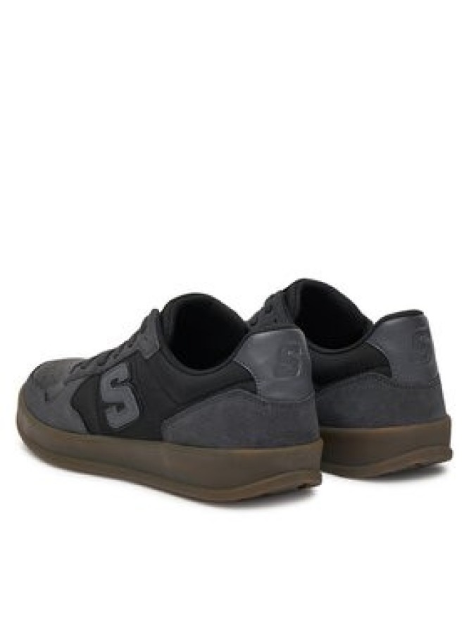 Skechers Sneakersy New Wave Cup-Calven 210961/BKGY Czarny