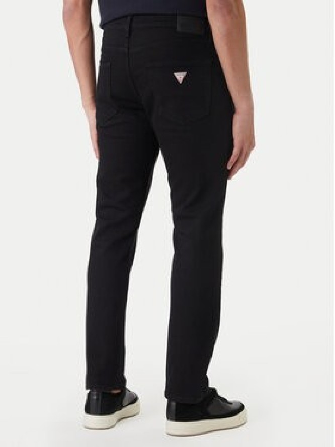 Guess Jeans Jeansy M5YA1C D6311 Czarny Slim Fit