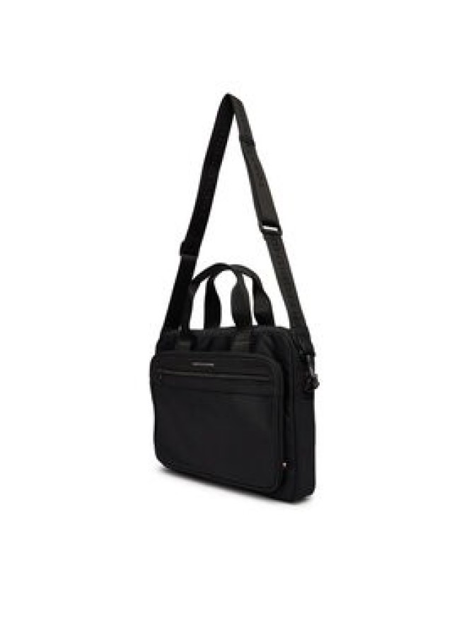 Tommy Hilfiger Torba na laptopa Th Repreve Computer Bag AM0AM14149 Czarny