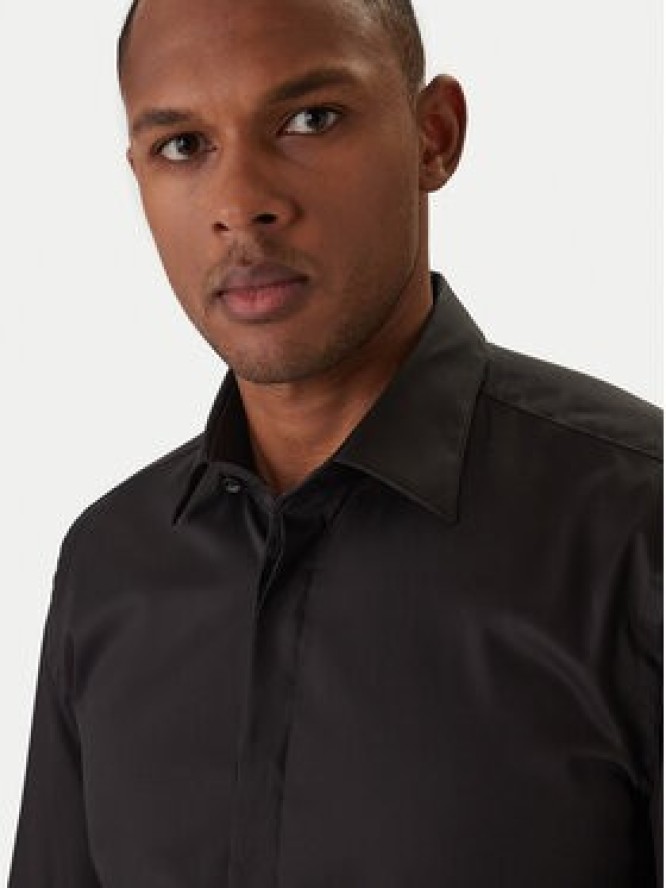 BOSS Koszula H-Hank 50550653 Czarny Slim Fit