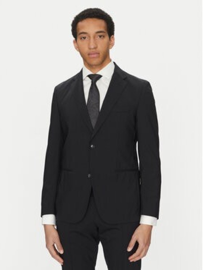 BOSS Garnitur C-Huge 50540579 Granatowy Slim Fit