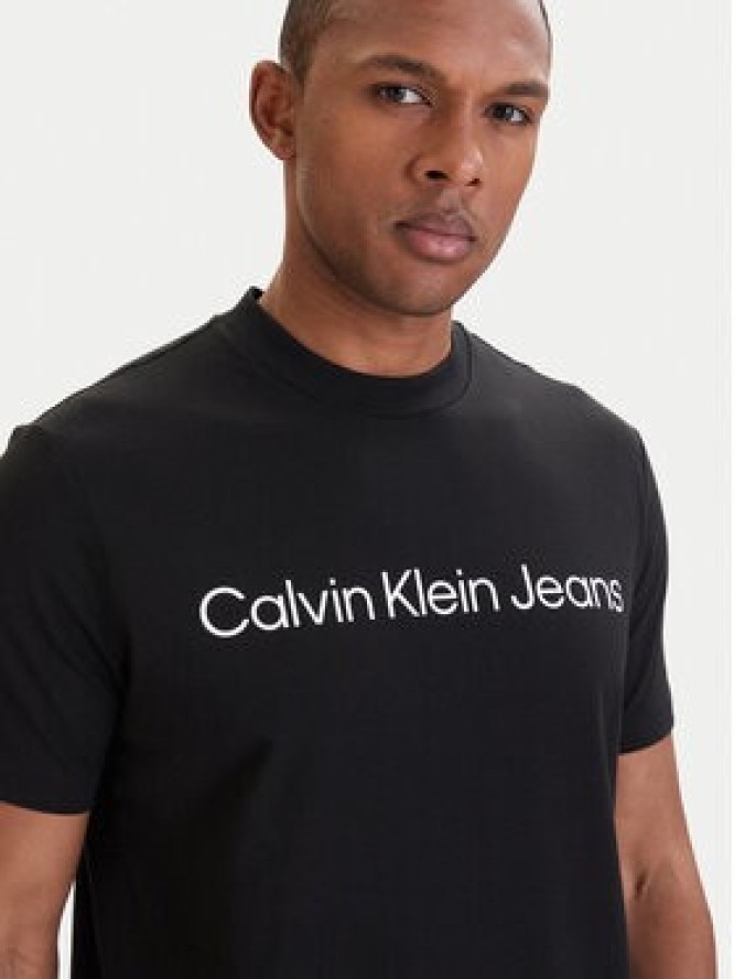 Calvin Klein Jeans T-Shirt LV04RAB810 Czarny Regular Fit