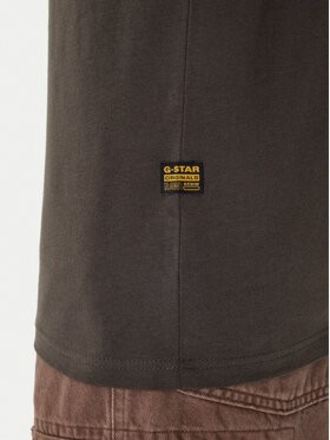 G-Star Raw T-Shirt Base-S D16412-336 Zielony Regular Fit