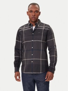 Barbour Koszula Dunoon MSH4980GY38 Szary Regular Fit