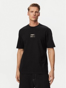 HUGO T-Shirt Dumeon 50557445 Czarny Regular Fit