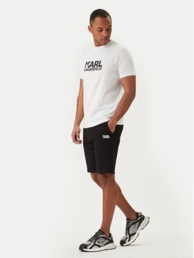 KARL LAGERFELD Szorty sportowe 705783 562917 Czarny Regular Fit