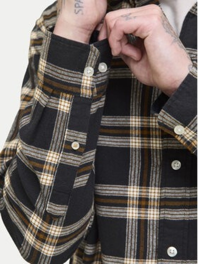 Jack & Jones Koszula Classic Flannel 12278406 Czarny Regular Fit