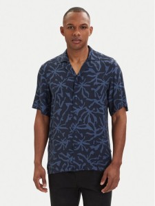 BOSS Koszula Rayer 50559632 Granatowy Regular Fit