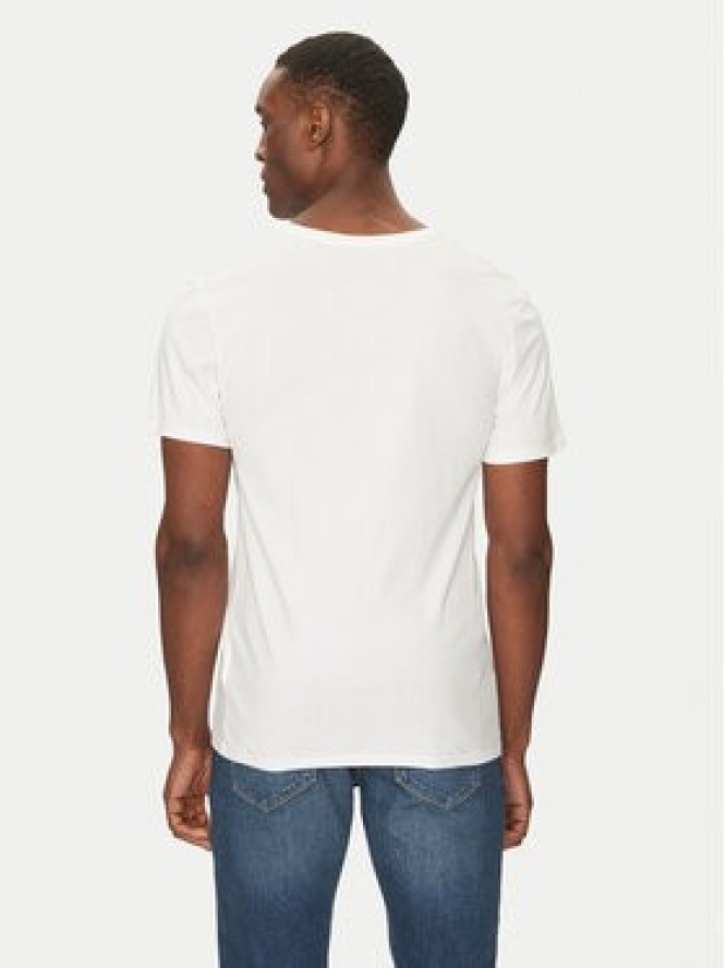 Lacoste Komplet t-shirtów TH9008 Biały Slim Fit