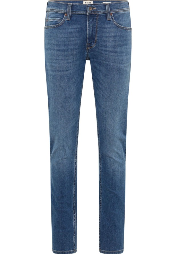 MUSTANG VEGAS MĘSKIE SPODNIE JEANSOWE JEANSY DENIM BLUE 1013202 5000 583