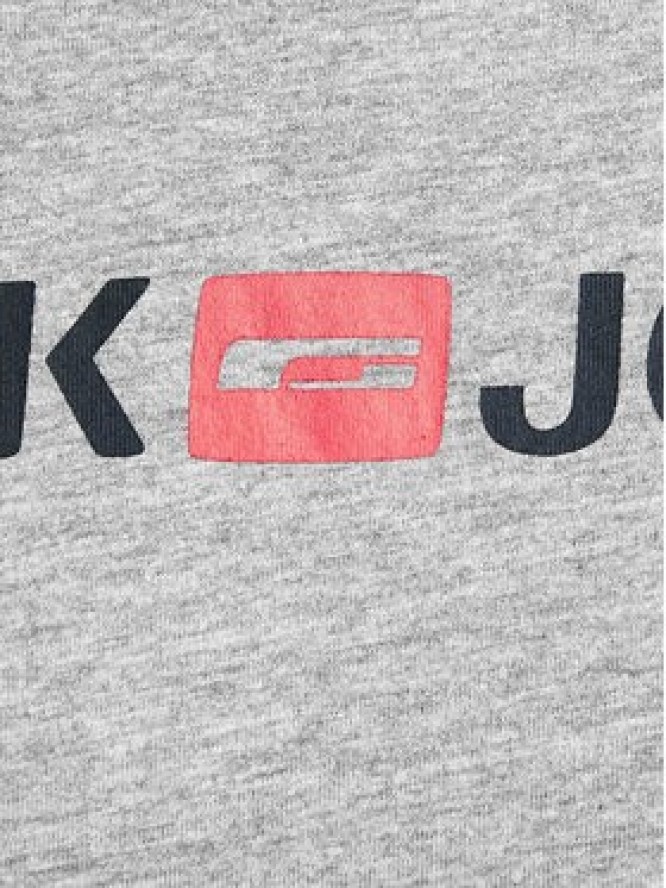 Jack & Jones T-Shirt Corp Logo 12137126 Szary Slim Fit