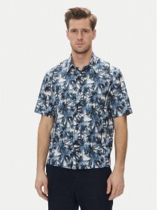 Armani Exchange Koszula XM001240 AF14869 F0041 Niebieski Regular Fit