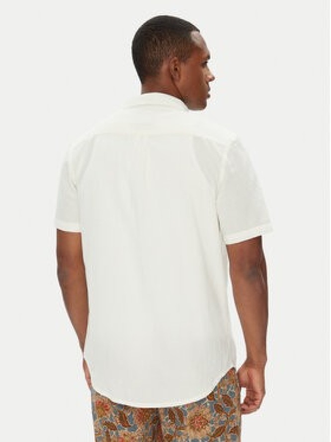 Quiksilver Koszula Time Box EQYWT04622 Biały Regular Fit