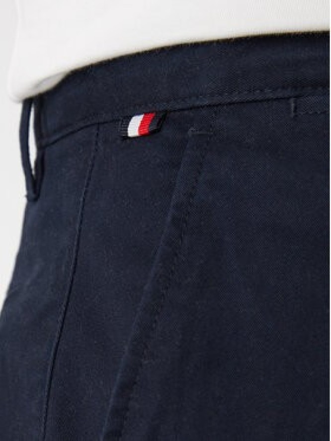 Tommy Hilfiger Chinosy Core Denton MW0MW41993 Granatowy Regular Fit