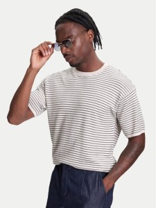 United Colors Of Benetton T-Shirt 1195K109V Beżowy Relaxed Fit