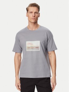 Jack & Jones T-Shirt Montauk Photo 12290890 Niebieski Regular Fit