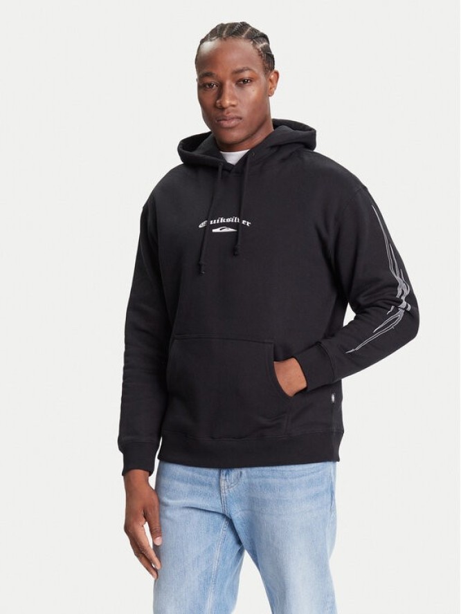 Quiksilver Bluza EQYFT05157-KVJ0 Czarny Regular Fit