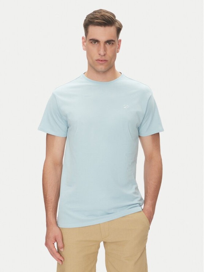 INDICODE T-Shirt Kloge 40-915 Niebieski Regular Fit