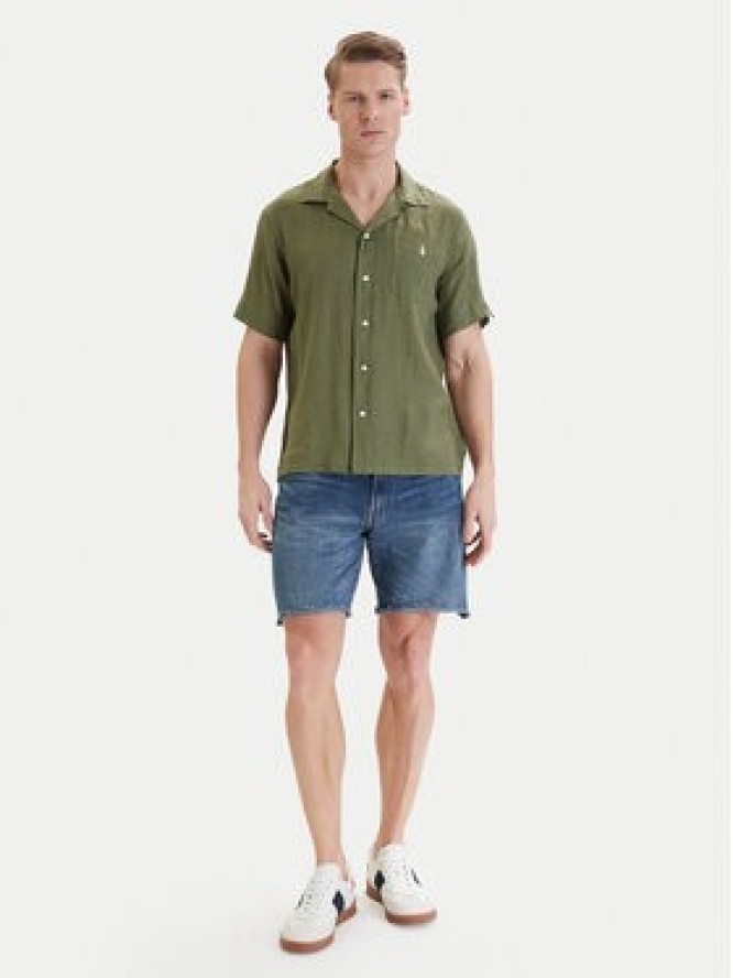 Polo Ralph Lauren Koszula 710966421501 Zielony Regular Fit