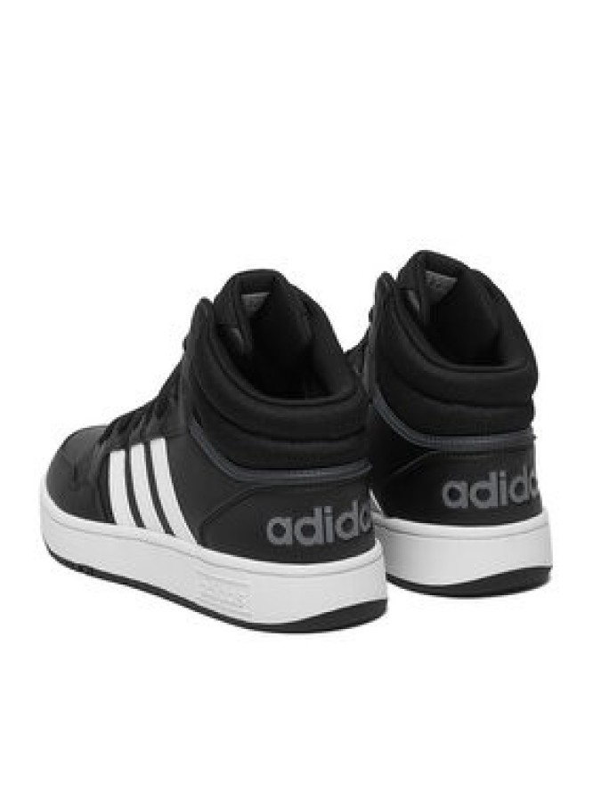 adidas Sneakersy HOOPS 3.0 MID GW3020 Czarny
