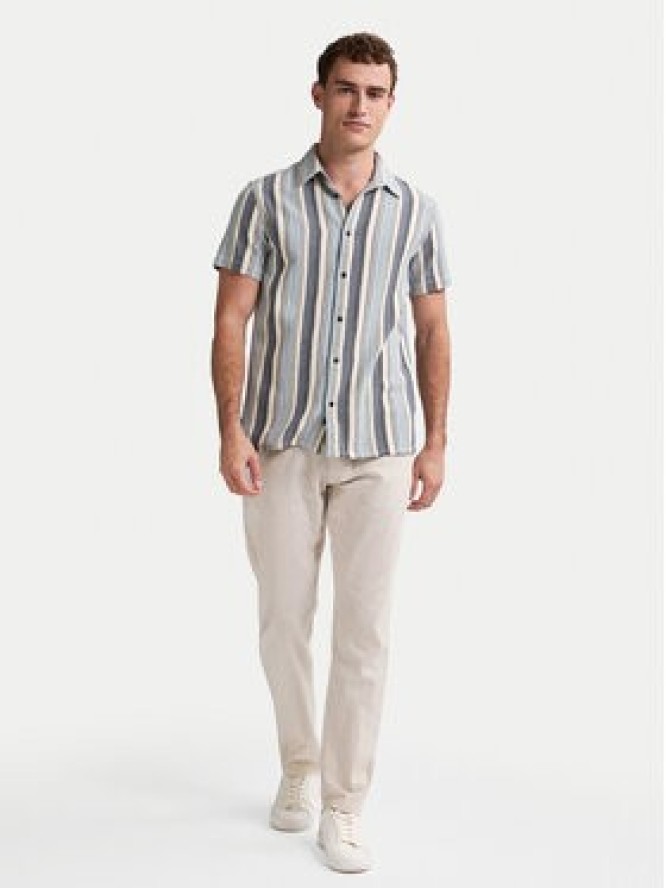 Petrol Industries Koszula M-1050-SIS442 Niebieski Regular Fit