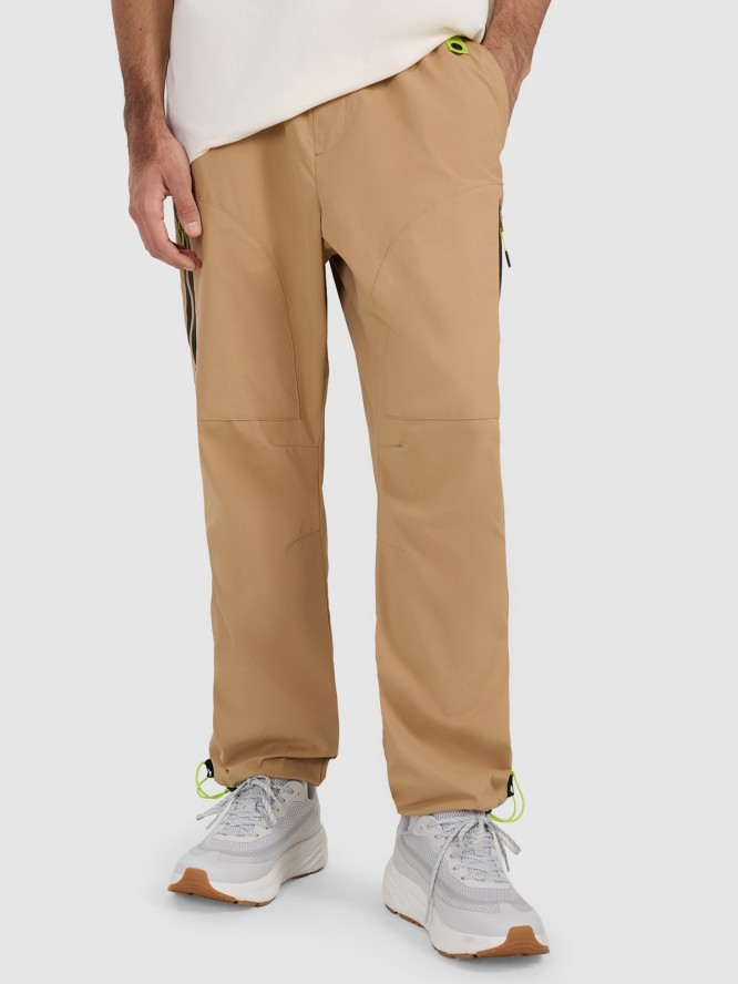 4F Spodnie casual męskie - beżowe S
