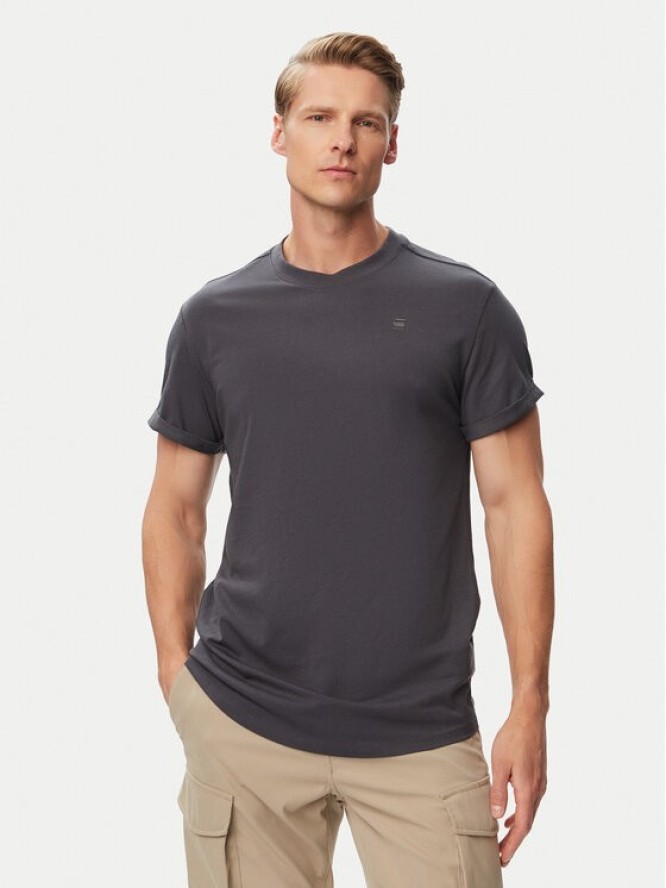 G-Star Raw T-Shirt Lash D16396-B353 Szary ciemny Relaxed Fit