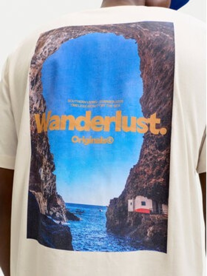 Jack & Jones T-Shirt Riviera 12295161 Biały Regular Fit