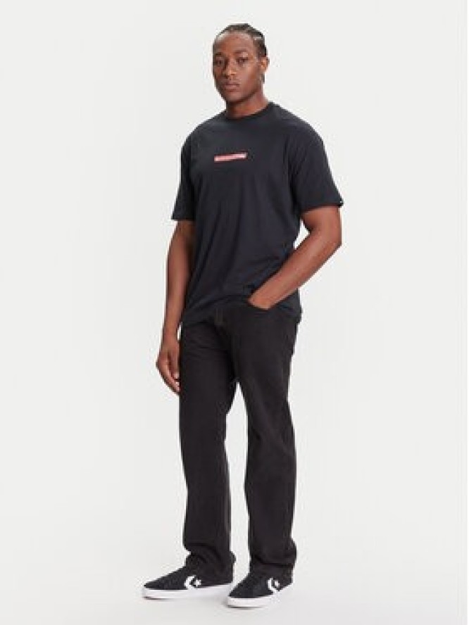 Quiksilver T-Shirt Dna Clicker Tee EQYZT08207 Czarny Comfort Fit