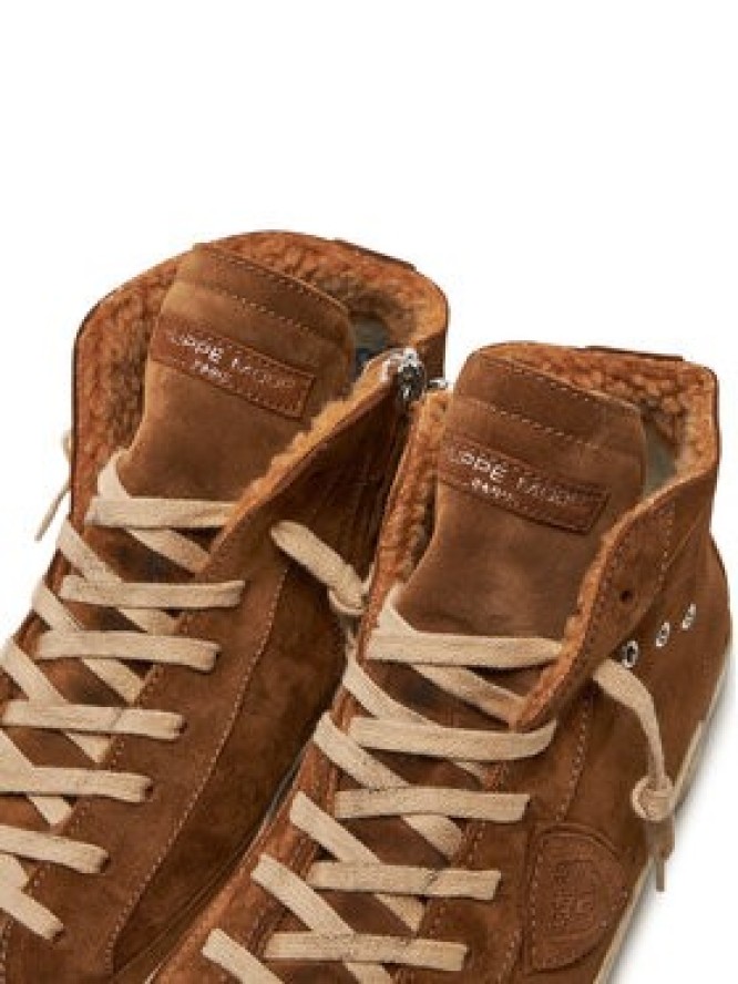 Philippe Model Sneakersy PRHU DF03 Brązowy