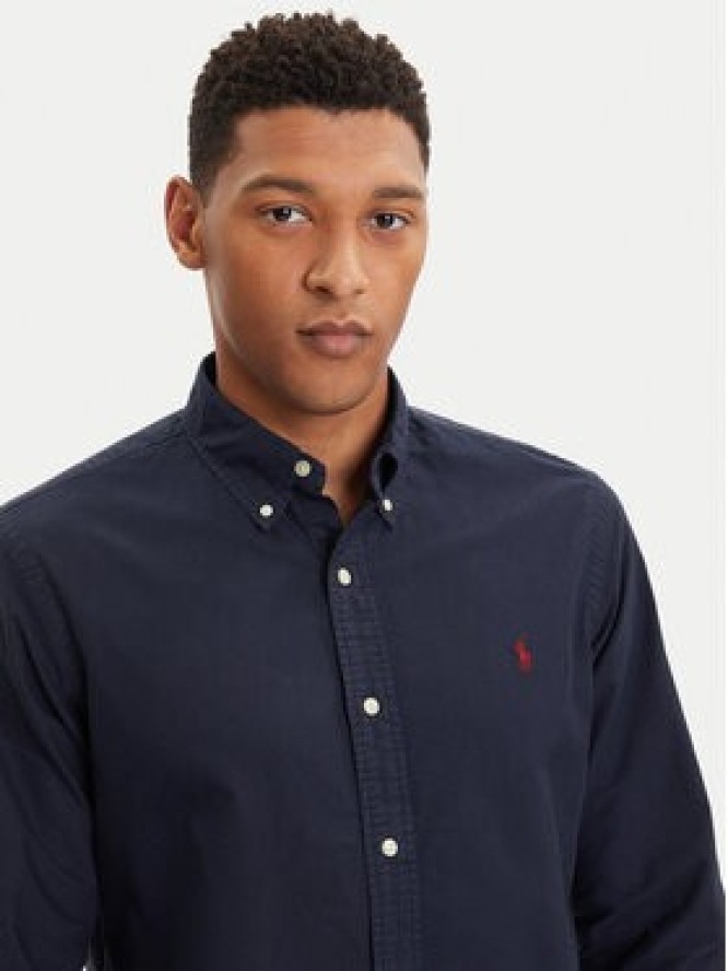 Polo Ralph Lauren Koszula Bsr 710772290 Granatowy Custom Fit