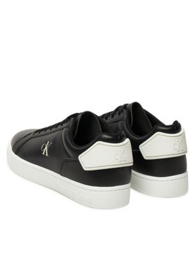 Calvin Klein Jeans Sneakersy Classic Cupsole Ru Patch Lth YM0YM01297 Czarny