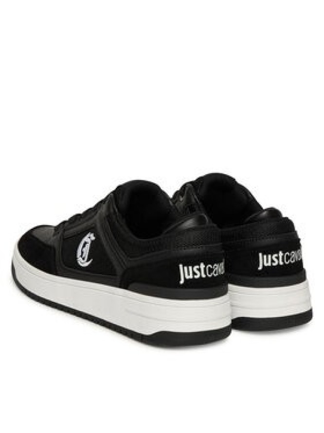 Just Cavalli Sneakersy 79QA3SM2 ZPB54 Czarny