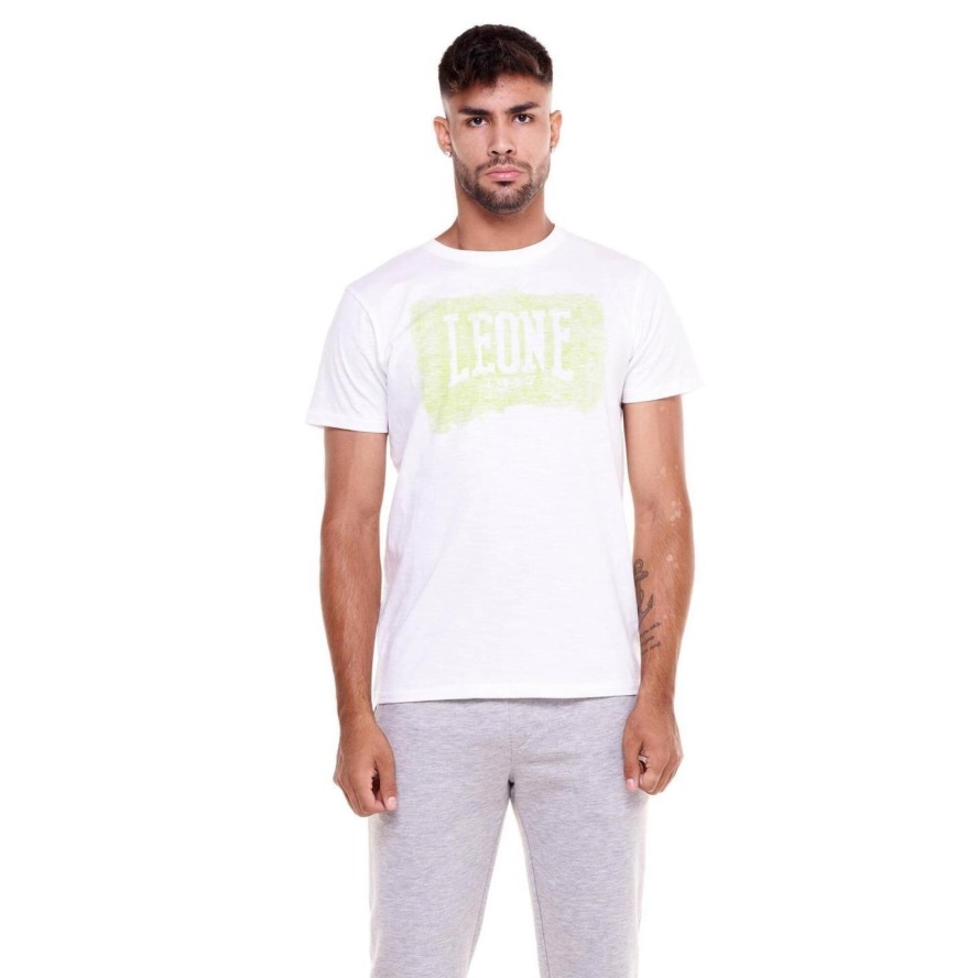 T-shirt męski w kolorze indygo