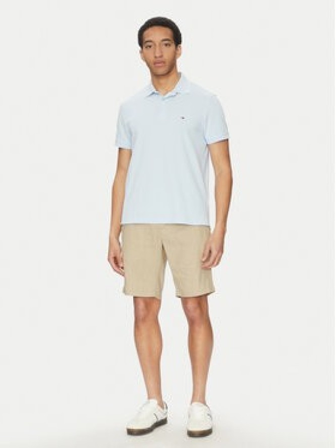 Tommy Hilfiger Szorty materiałowe Harlem MW0MW37804 Beżowy Regular Fit