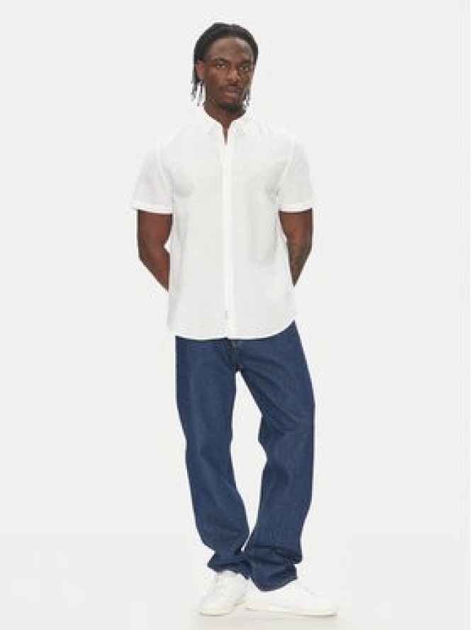 Mustang Koszula Berkeley 1016464 Biały Regular Fit