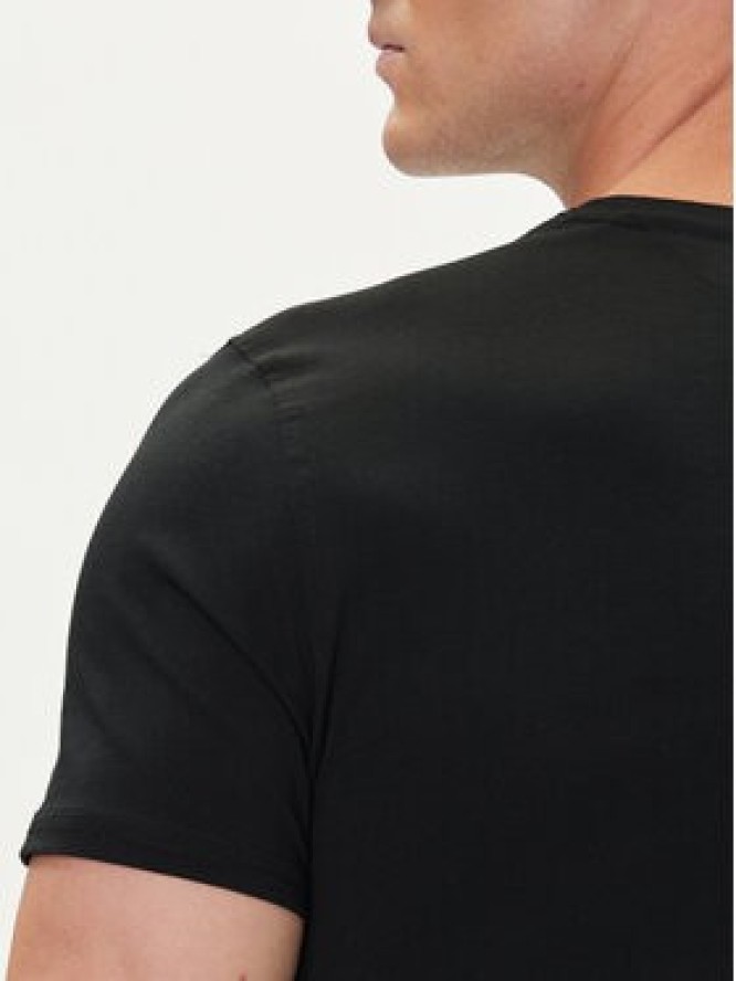 Tommy Jeans T-Shirt DM0DM04411 Czarny Slim Fit