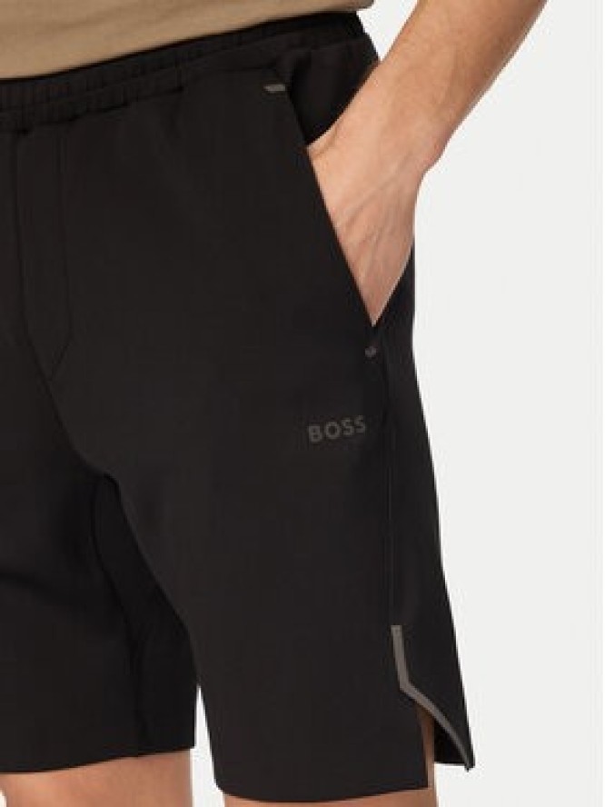 BOSS Szorty sportowe Hecon Active 50531225 Czarny Regular Fit