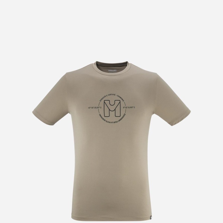 Koszulka męska z krótkim rękawem Millet Ubic Light Ts Ss M active fit