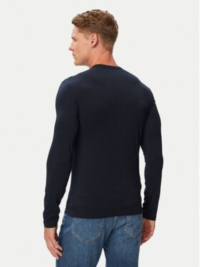 Emporio Armani Underwear Longsleeve EM000383 AF25018 UB102 Granatowy Regular Fit