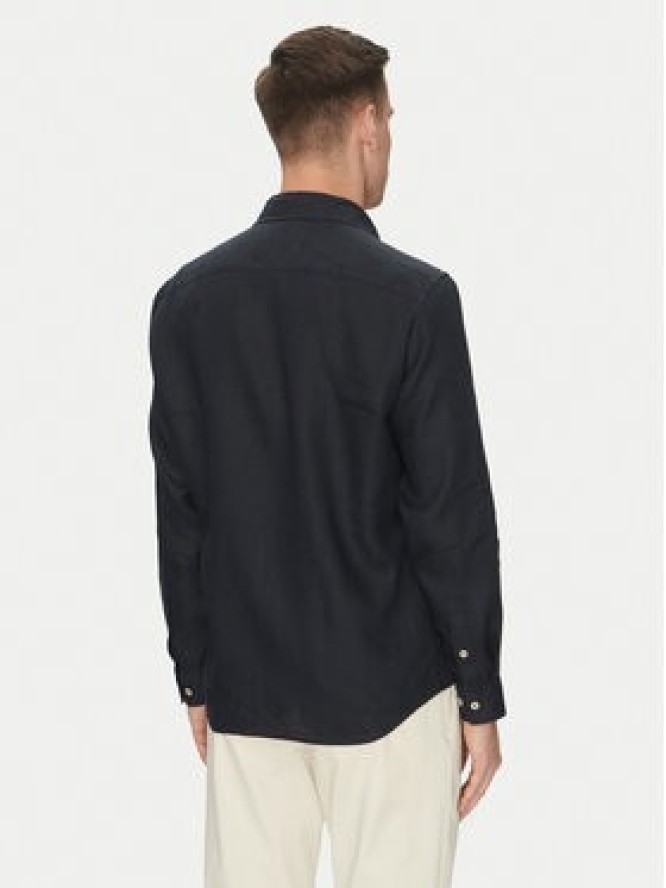 Marc O'Polo Koszula M23 7428 42318 Granatowy Regular Fit